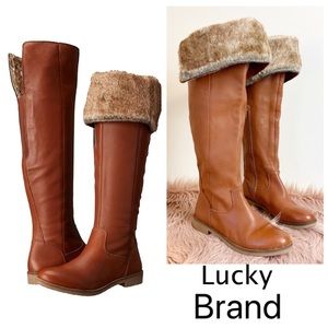 Lucky Brand Generall Tall Leather Boots